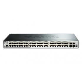 D-Link DGS-1510-52X switch di rete Gestito L3 Gigabit Ethernet (10/100/1000) 1U Nero (DGS-1510-52X)