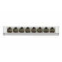 D-Link GO-SW-8G/E switch di rete Non gestito Gigabit Ethernet (10/100/1000) Bianco (GO-SW-8G)