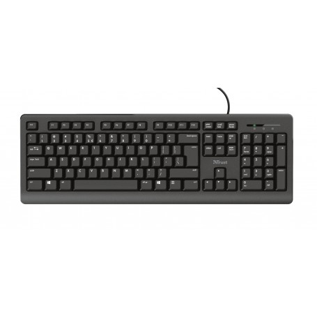 Trust Primo tastiera USB QWERTY Inglese Nero (23893)