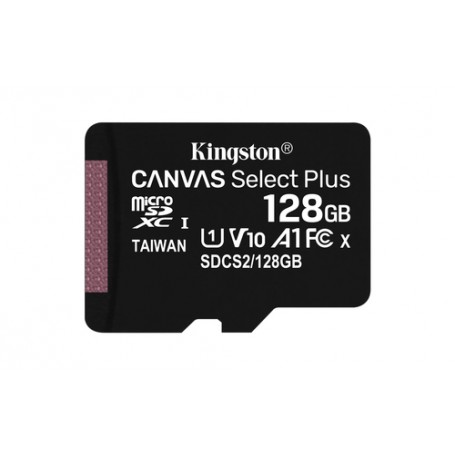 Kingston Technology Canvas Select Plus 128 GB MicroSDXC UHS-I Classe 10 (SDCS2/128GBSP)