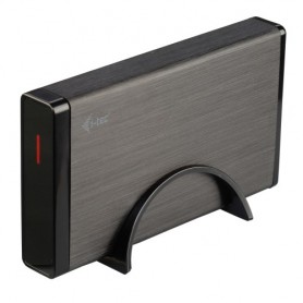 i-tec MYSAFE35U401 contenitore di unità di archiviazione Box esterno HDD Nero, Metallico 3.5" (MYSAFE35U401)