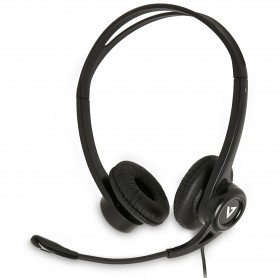 V7 Cuffie stereo USB Essentials con microfono (HU311-2EP)
