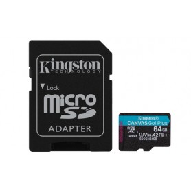 Kingston Technology Canvas Go! Plus 64 GB MicroSD UHS-I Classe 10 (SDCG3/64GB)