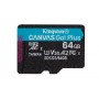Kingston Technology Canvas Go! Plus 64 GB MicroSD UHS-I Classe 10 (SDCG3/64GB)