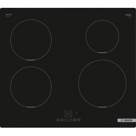 Bosch Serie 4 PUE611BB5J piano cottura Nero Da incasso 59.2 cm Piano cottura a induzione 4 Fornello(i)