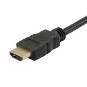 Equip 119322 cavo e adattatore video 2 m HDMI DVI-D Nero (CO119322)
