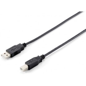 Equip 128860 cavo USB USB 2.0 1,8 m USB A USB B Nero