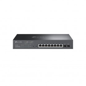 TP-LINK TL-SG2210MP switch di rete Gigabit Ethernet (10/100/1000) Supporto Power over Ethernet (PoE) Nero (TL-SG2210MP)
