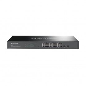 TP-LINK TL-SG2218 switch di rete Gestito L2/L2+ Gigabit Ethernet (10/100/1000) Nero (TL-SG2218)