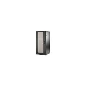 Armadio 24U 600x600 H.1156 Porta Ant.Vetro Nero