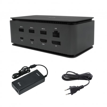 USB4 METALDOCK4K HDMI+PD80W+CHAR112 (USB4DUALDOCK100W)