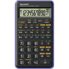 Sharp EL-501T calcolatrice Tasca Calcolatrice scientifica Nero, Porpora (EL501TBVL)