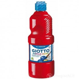 FLACONE 500ML TEMERA ACRILIC ROSSO