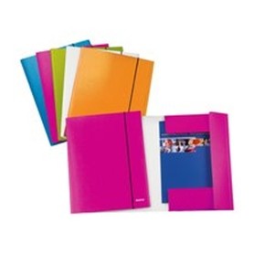 Leitz WOW folder 3 flap Policarbonato Rosa 350 x 250 mm (39830023)