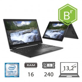 DELL 7390 2IN1 TS - I7-8650U/16/240M2/13/W10P/2Y B