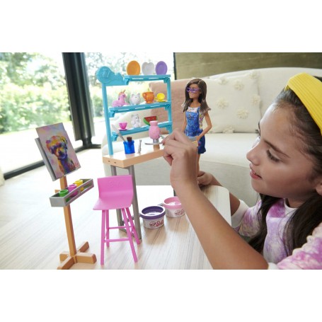 BARBIE ATELIER DELL'ARTISTIA (HCM85)
