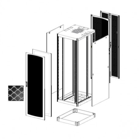 RACK 42U 800X1000X2057