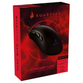 SureFire Condor Claw mouse Gaming Mano destra USB tipo A Ottico 6400 DPI