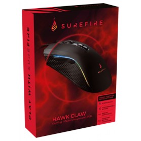 SureFire Hawk Claw mouse Gaming Mano destra USB tipo A Ottico 6400 DPI