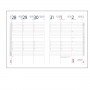 AGENDA DELTA SETTIMANA17X24 BORDEAU