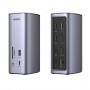 Ugreen USB-C Docking Station 12-in-1 Cablato Argento
