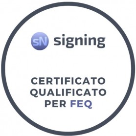 SIGNING CERTIFICATO FEQ