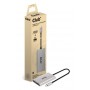 CLUB3D CSV-1586 hub di interfaccia Thunderbolt 3 40000 Mbit/s Argento