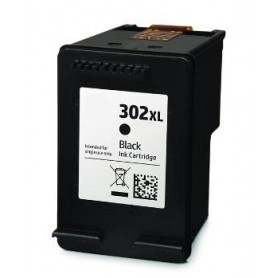 INK COMPATIBILE HP 302XL Nero 15ML X 1110 2130 3630 3636 4520 3830 3831 3834 3835 4650 4527 4657 5230 F6U68AE