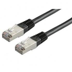 VALUE CAVO DI RETE S/FTP (PIMF) PATCH CORD, CAT.6 (CLASS E), BLACK, 2 M