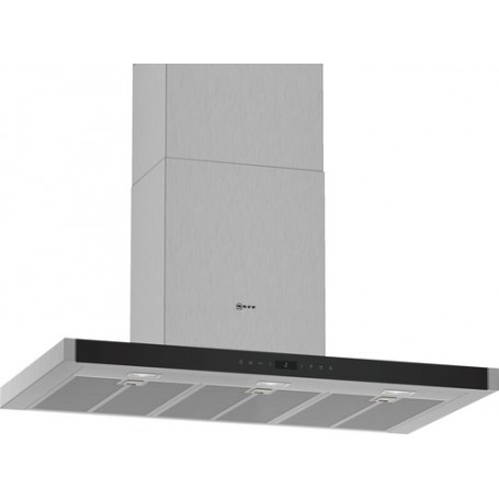 Neff DBMP955N Cappa aspirante a parete Nero, Acciaio inossidabile 702,1 m³/h A (D95BMP5N0)