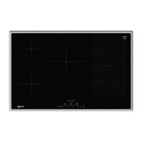 Neff T58BD20N Nero, Acciaio inossidabile Da incasso Piano cottura a induzione 5 Fornello(i) (T58BD20N0)