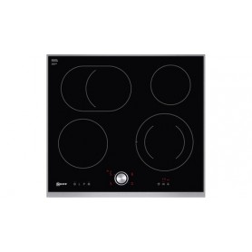 Neff T16TT76N0 piano cottura Nero, Acciaio inossidabile Da incasso Piano cottura a induzione 4 Fornello(i) (T16TT76N0)