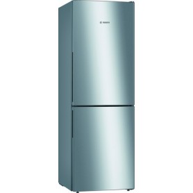 Bosch Serie 4 KGV33VLEA frigorifero con congelatore Libera installazione 289 L E Acciaio inossidabile (KGV33VLEA)