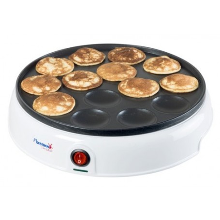Bestron APFM700W crepiera 14 crepe 800 W Bianco (APFM700W)