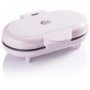 Bestron ADWM1000P piastra per waffle 10 waffle 1000 W Rosa (ADWM1000P)