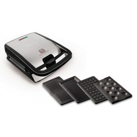 Tefal SW854D16 tostiera 700 W Nero, Acciaio inossidabile (SW854D)