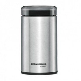 Rommelsbacher EKM 100 Macinino a lame 200 W Nero, Acciaio inossidabile (20.EKM 100)