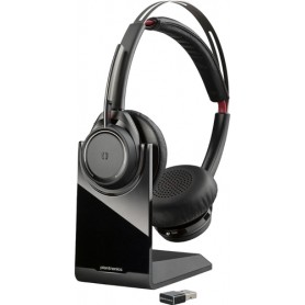 POLY Voyager Focus UC Cuffia Padiglione auricolare Bluetooth Nero (202652-103)
