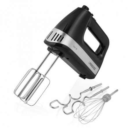 Princess 222206 Sbattitore manuale 500 W Nero, Argento (01.222206.01.001)