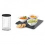 Bosch ErgoMixx MS6CM6155 frullatore 0,5 L Frullatore ad immersione 1000 W Nero, Argento (MS6CM6155)
