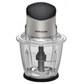 Rommelsbacher MZ 500 tritaverdure elettrico 1,5 L 500 W Nero, Acciaio inossidabile (MZ 500)