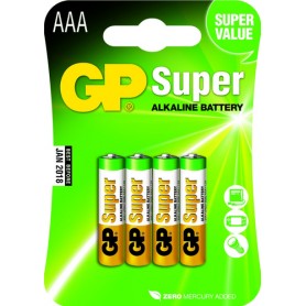 GP Batteries Super Alkaline AAA Batteria monouso Mini Stilo AAA Alcalino (5507)