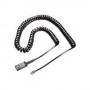 POLY 38340-01 cavo telefonico 4 m Nero (38340-01)