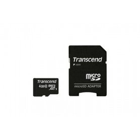 Transcend TS4GUSDHC10 memoria flash 4 GB MicroSDHC NAND Classe 10 (TS4GUSDHC10)