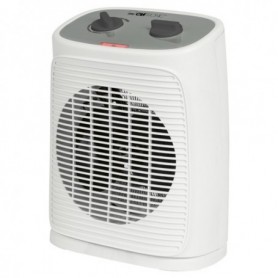 Clatronic HL 3762 Interno Grigio, Bianco 2000 W Riscaldatore ambiente elettrico con ventilatore (263953)