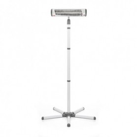 reer 19050 stufetta elettrica Interno Grigio, Bianco 500 W Riscaldatore ambiente elettrico a infrarossi (19050)