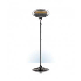 reer 1909 stufetta elettrica Interno e esterno Nero 650 W (1909)