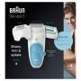 Braun Silk-épil 5 Wet&Dry 81706331 epilatore 28 pinzette Bianco, Turchese (81706331)