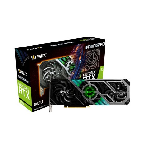 Palit GeForce RTX 3070 GamingPro 8G OC LHR - 3x DisplayPort / HDMI (NE63070S19P2-1041A_PROMO)