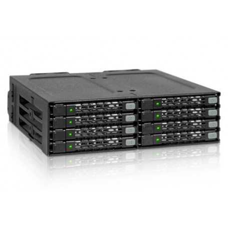 Icy Dock MB998SP-B pannello drive bay Nero (MB998SP-B)